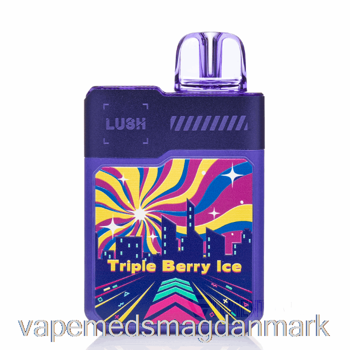 Vape Væske Digiflavor X Geek Bar Frodig 20k Engangs Triple Berry Ice